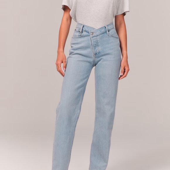 The dad Jean in cream color - Picture 2 of 3